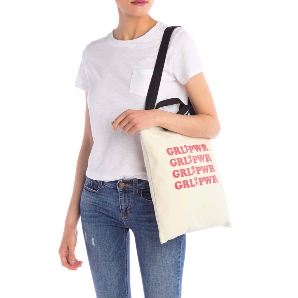 LAST ONE! Rebecca Minkoff Girl Power Large Tote - Picture 2 of 6